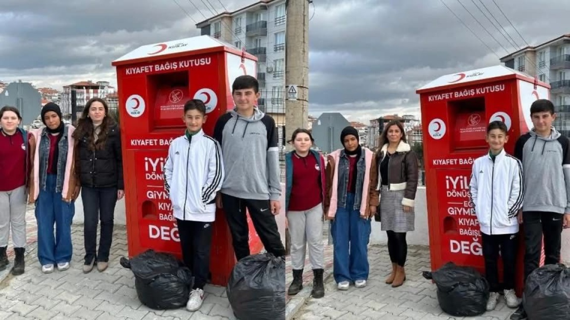 Çevre Koruma Kulübü ve Kızılay Kulübü Toplum Hizmeti